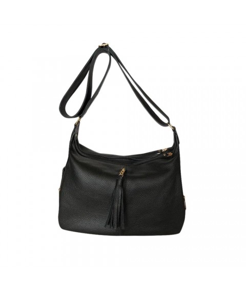 Women's bag Betty Pretty made of genuine leather black 9472BLACK