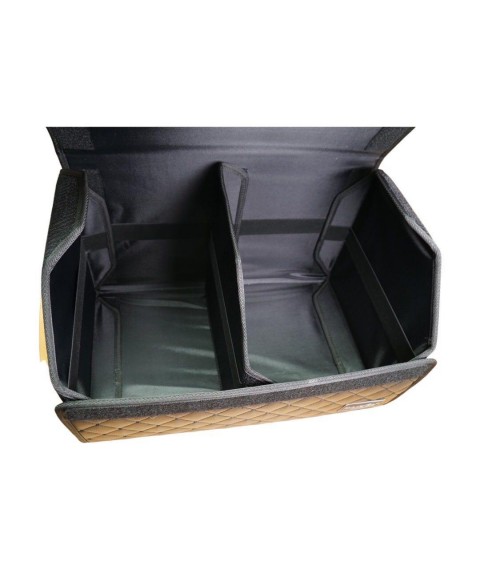 Betty Pretty car organizer made of highly durable faux leather black AO1BLK