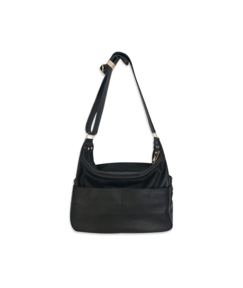 Women's bag Betty Pretty made of genuine leather black 947LBLACK