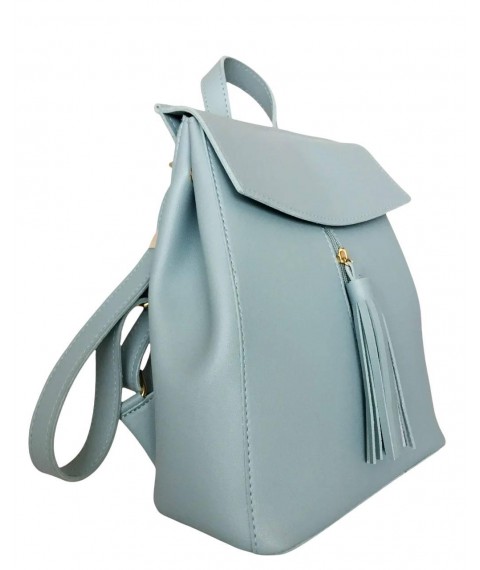 Women's backpack Betty Pretty made of mint eco-leather 915MINT