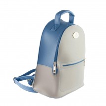 Women's backpack Betty Pretty made of eco-leather, multi-colored 940GRYBLUE