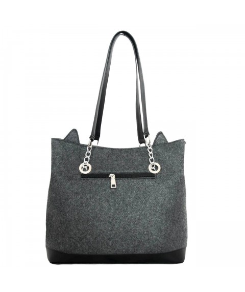 Women's urban cloth bag Betty Pretty gray color 897CAT