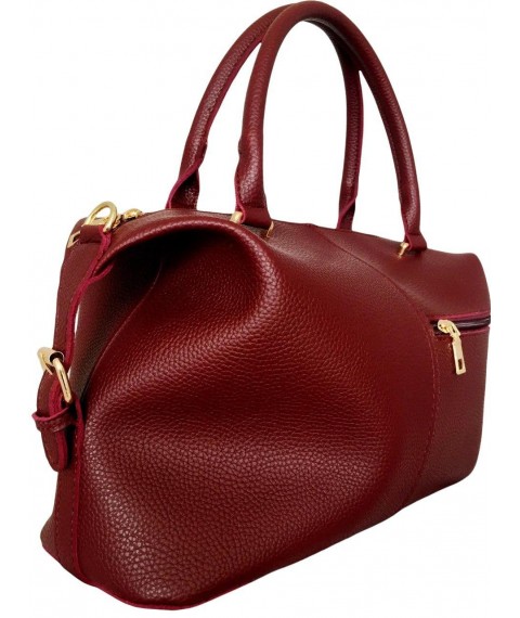 Women's eco-leather bag Betty Pretty burgundy 936M66139