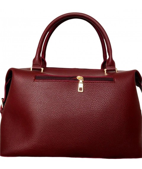 Women's eco-leather bag Betty Pretty burgundy 936M66139