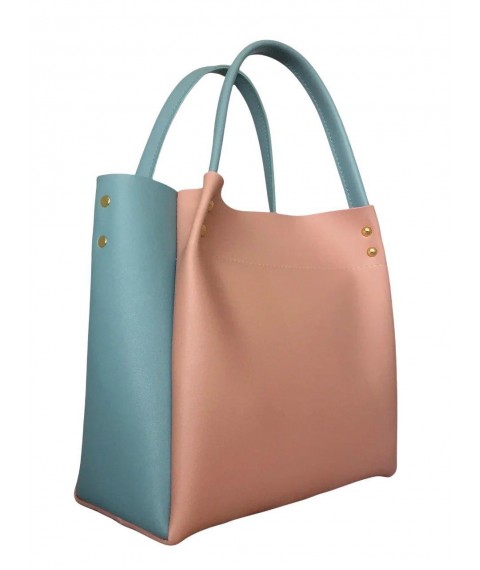 Women's bag Betty Pretty made of eco-leather, multi-colored 908XPINKBLUE