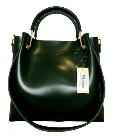 Women's bag Betty Pretty made of eco-leather green 908N2510480