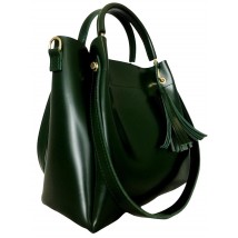 Women's bag Betty Pretty made of eco-leather green 908N2510480