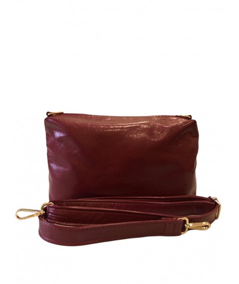 Women's Betty Pretty bag made of red leather 990RAD