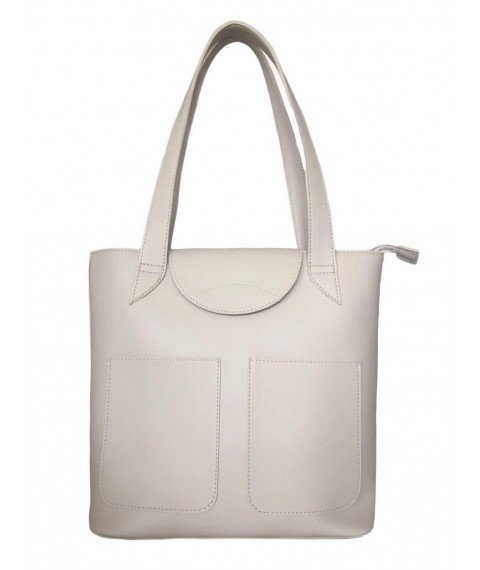 Women's eco-leather bag Betty Pretty milky 8681578