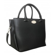 Women's bag Betty Pretty, eco-leather, black 858BLK