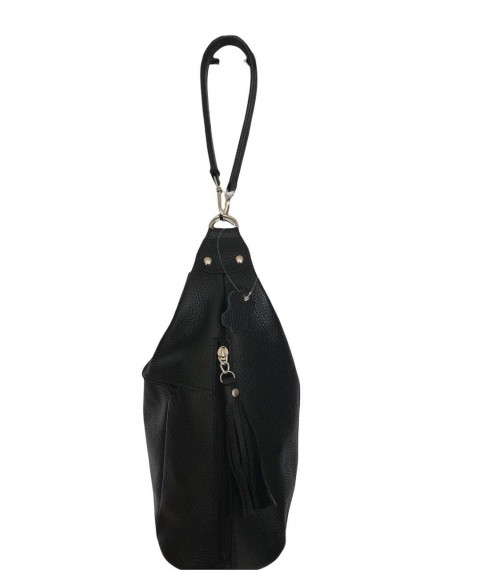 Women's bag Betty Pretty made of genuine leather black 947/3BLACK