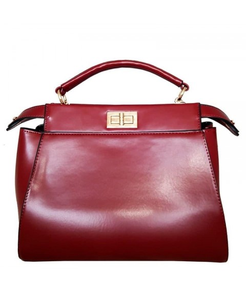 Women's bag Betty Pretty made of eco-leather red 505RAD