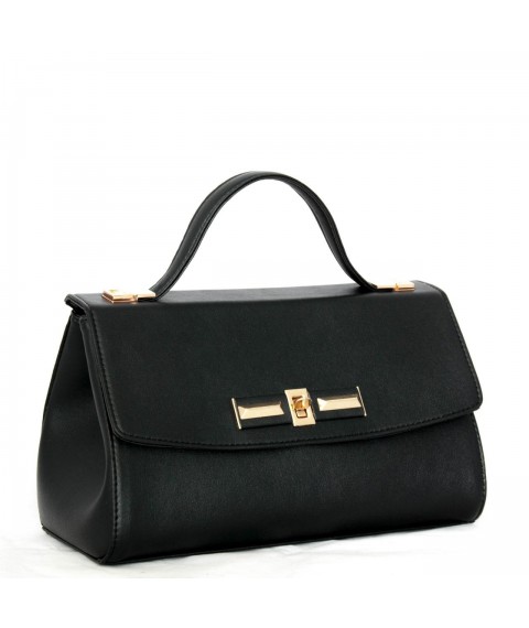 Betty Pretty women's bag made of black faux leather 851BLACK
