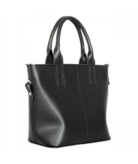 Women's bag Betty Pretty made of genuine leather black 875BLK