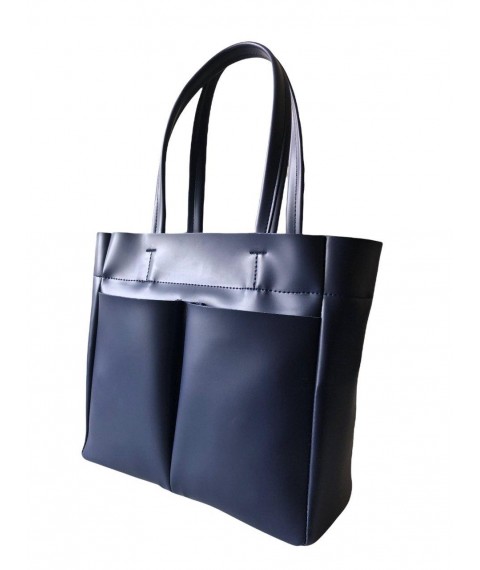Women's bag Betty Pretty made of eco-leather, blue 926BLUE