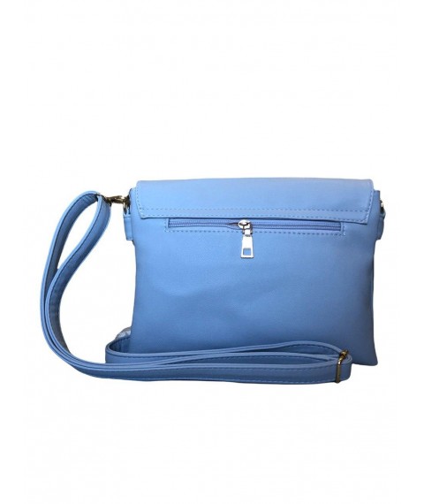 Women's Betty Pretty blue leather clutch 820B3SKYBLUE
