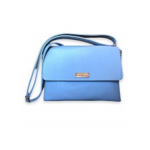 Women's Betty Pretty blue leather clutch 820B3SKYBLUE