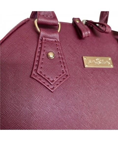 Women's Betty Pretty faux leather bag burgundy 969BORDO