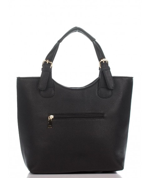 Betty Pretty women's bag made of black leather 848BLK