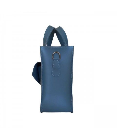 Women's bag Betty Pretty made of eco-leather blue 963LBLUE