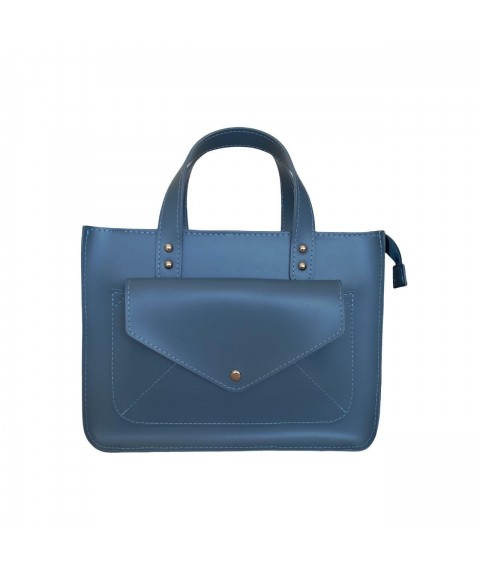 Women's bag Betty Pretty made of eco-leather blue 963LBLUE