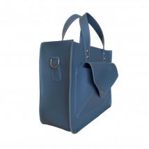Women's bag Betty Pretty made of eco-leather blue 963LBLUE