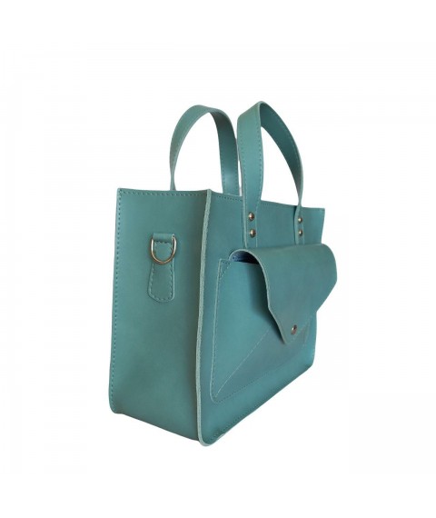 Women's bag Betty Pretty made of mint eco-leather 963MINT