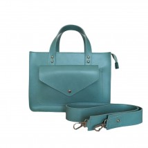 Women's bag Betty Pretty made of mint eco-leather 963MINT