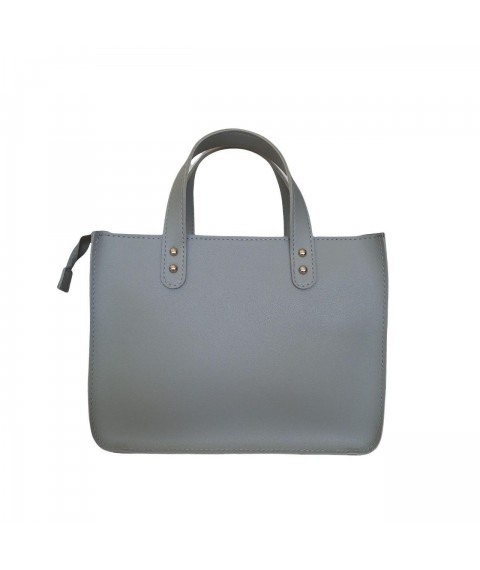 Women's bag Betty Pretty made of eco-leather, light gray 963LGRAY