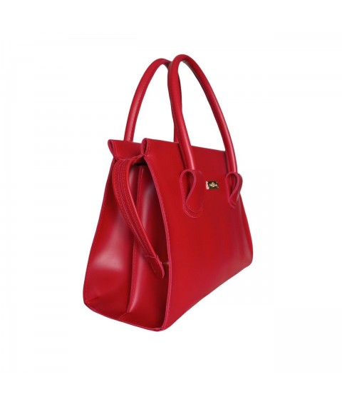 Women's bag Betty Pretty made of eco-leather red 847Rad