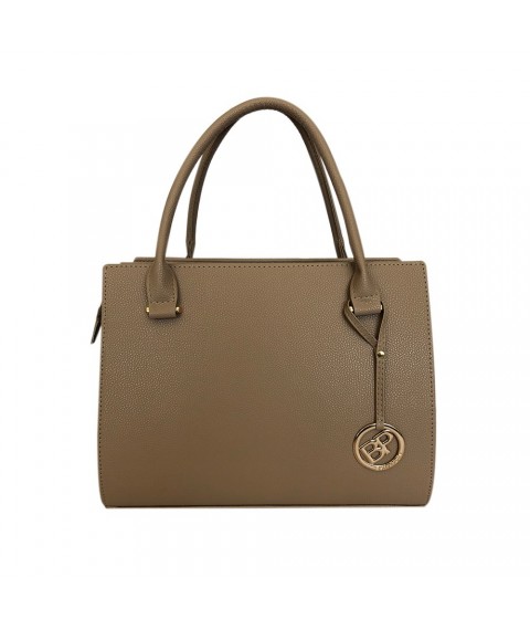 Betty Pretty women's bag made of beige leather 986BEG