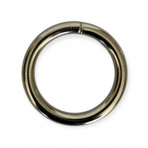 Кольцо сварное 30 мм. светлый никель