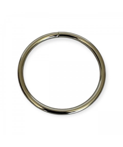 Welded ring 50 mm. light nickel