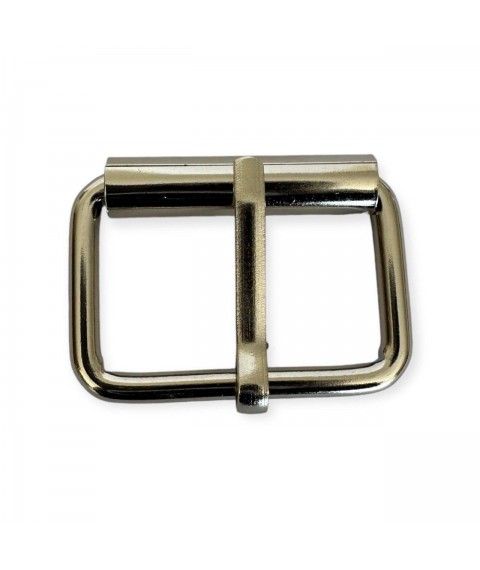 Wire belt buckle 35*20*3.5 mm. light nickel