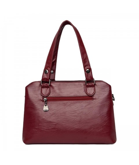 Betty Pretty women's bag made of burgundy leather 955R959BORDO