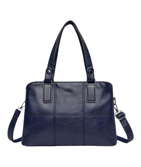 Women's bag Betty Pretty, blue leather 955R959BLUE