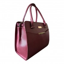 Women's Betty Pretty faux leather bag burgundy 933BORDO