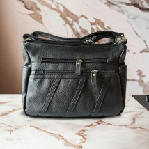 Women's Betty Pretty bag made of black leather 941IGBLK