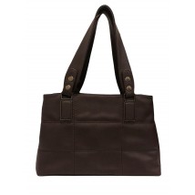 Women's Betty Pretty bag made of brown leather 955R959BRN
