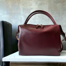 Betty Pretty women's bag made of burgundy leather 975BORDO