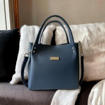 Women's bag Betty Pretty made of eco-leather, blue 908XBLUE