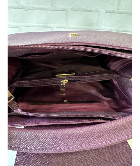 Women's bag Betty Pretty made of eco-leather purple 508LV-FIOL