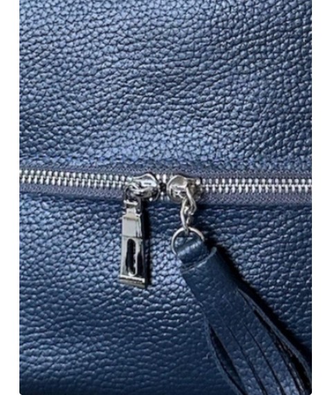 Women's bag Betty Pretty made of genuine leather blue 980BLUE