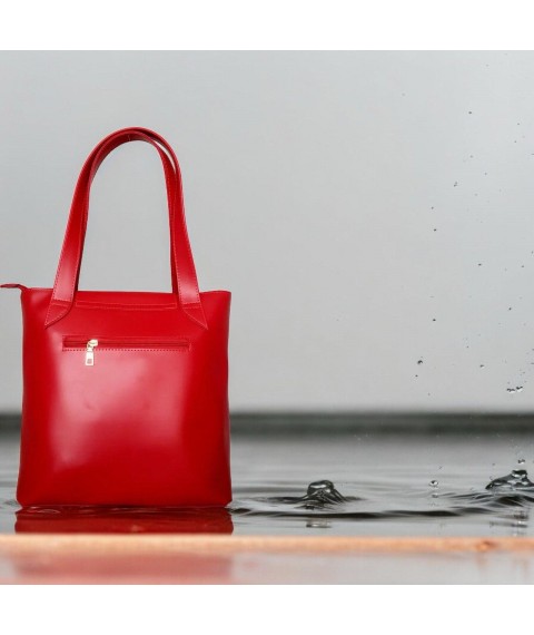 Women's bag made of eco-leather red Betty Pretty 868RED
