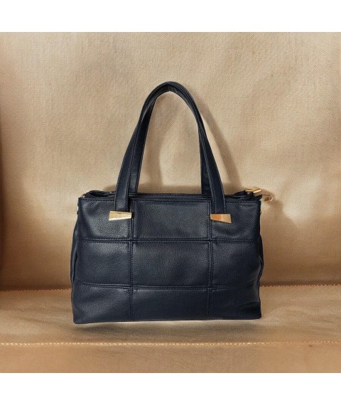 Women's bag Betty Pretty blue leather 955BLUE