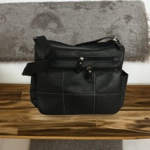 Women's bag Betty Pretty made of genuine leather black 9471BLACK