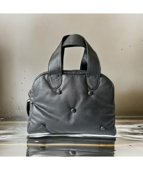 Women's bag Betty Pretty made of eco-leather, black 931EKOGBLK