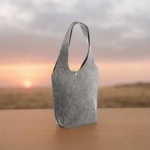 Women's Betty Pretty bag made of gray cloth HOBOGRAY