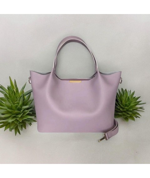 Betty Pretty women's bag made of lilac eco-leather 943LAVANDER