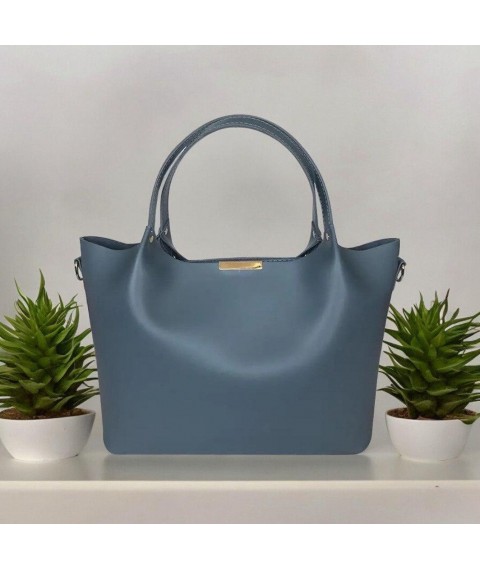 Women's bag Betty Pretty made of eco-leather blue 943BLUE